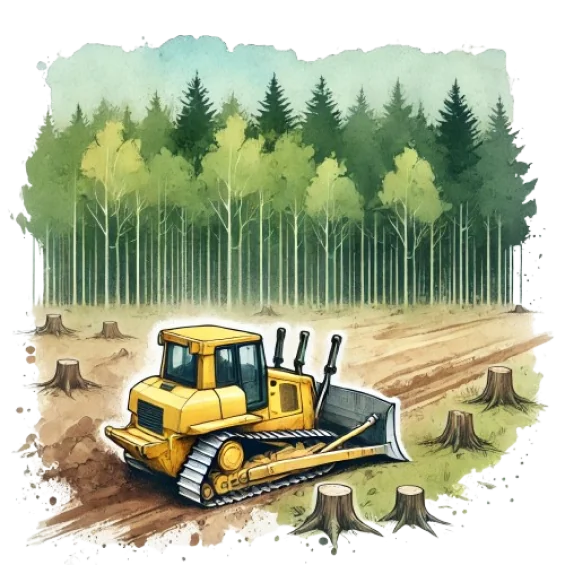 Land Clearing and Tree Service Equipment